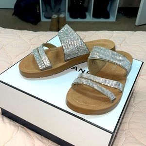 Steve Madden Rhinestone Sandals